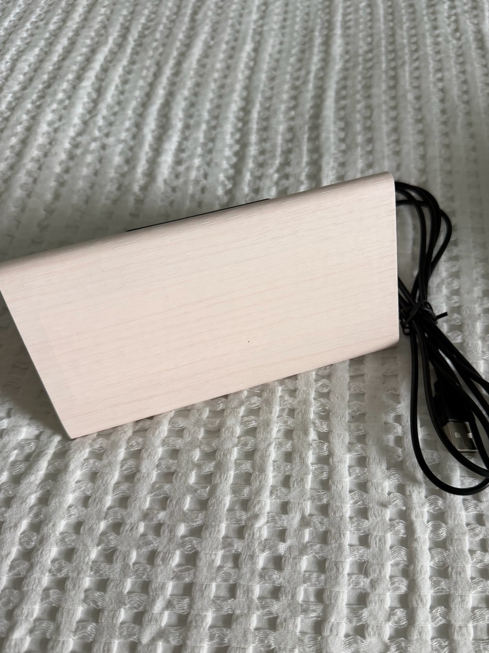Wood Look Digital Alarm Clock